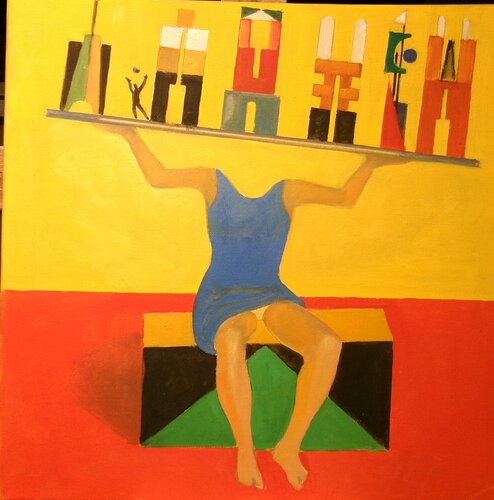 EPOSIZIONE by Sergio Franzosi, Painting for Sale on Singulart