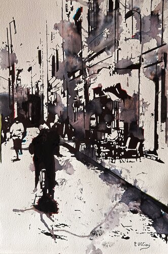 POMERIGGIO di Paolo Uttieri, Pittura in vendita su Singulart