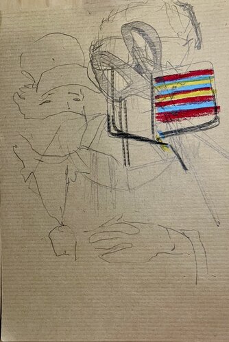 ohne Titel 1 von Nina DeLudemann, Zeichnungen kaufen auf Singulart