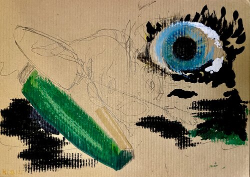 ohne Titel 3 by Nina DeLudemann, 소묘 for Sale on Singulart