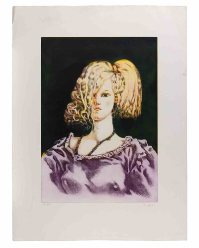 Girl by Giovanni Battista De Andreis, Print for Sale on Singulart
