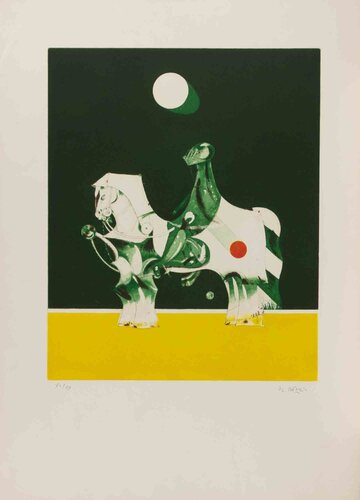 Knight of the Moon by Giovanni Battista De Andreis, Print for Sale on Singulart