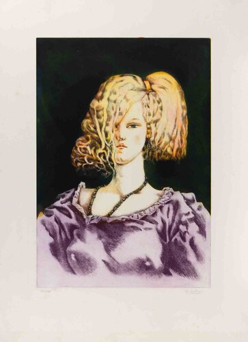 Girl von Giovanni Battista De Andreis, Druck kaufen auf Singulart
