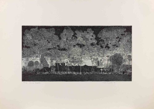 View of Cascina Modena by Federica Galli, 版画 for Sale on Singulart