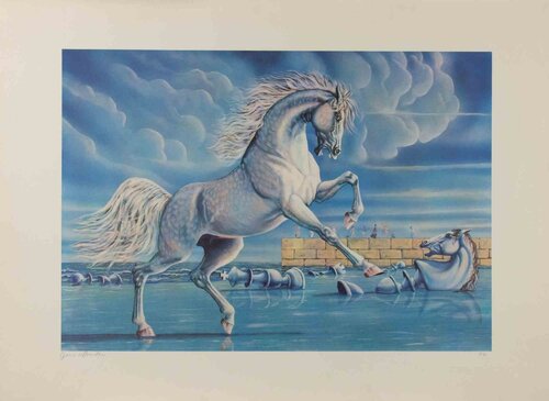 Horse di Gino Marchesi, Stampa in vendita su Singulart