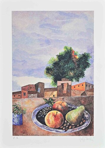 Still Life and Landscape by Mariangelo Zappitelli, Print for Sale on Singulart