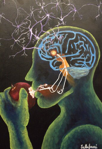 Brain Sensation von Alyssa Sclafani, Malerei kaufen auf Singulart