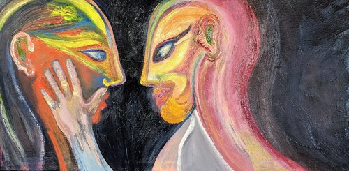 Mutual Recognition van Alyssa Sclafani, Schilderij te koop op Singulart