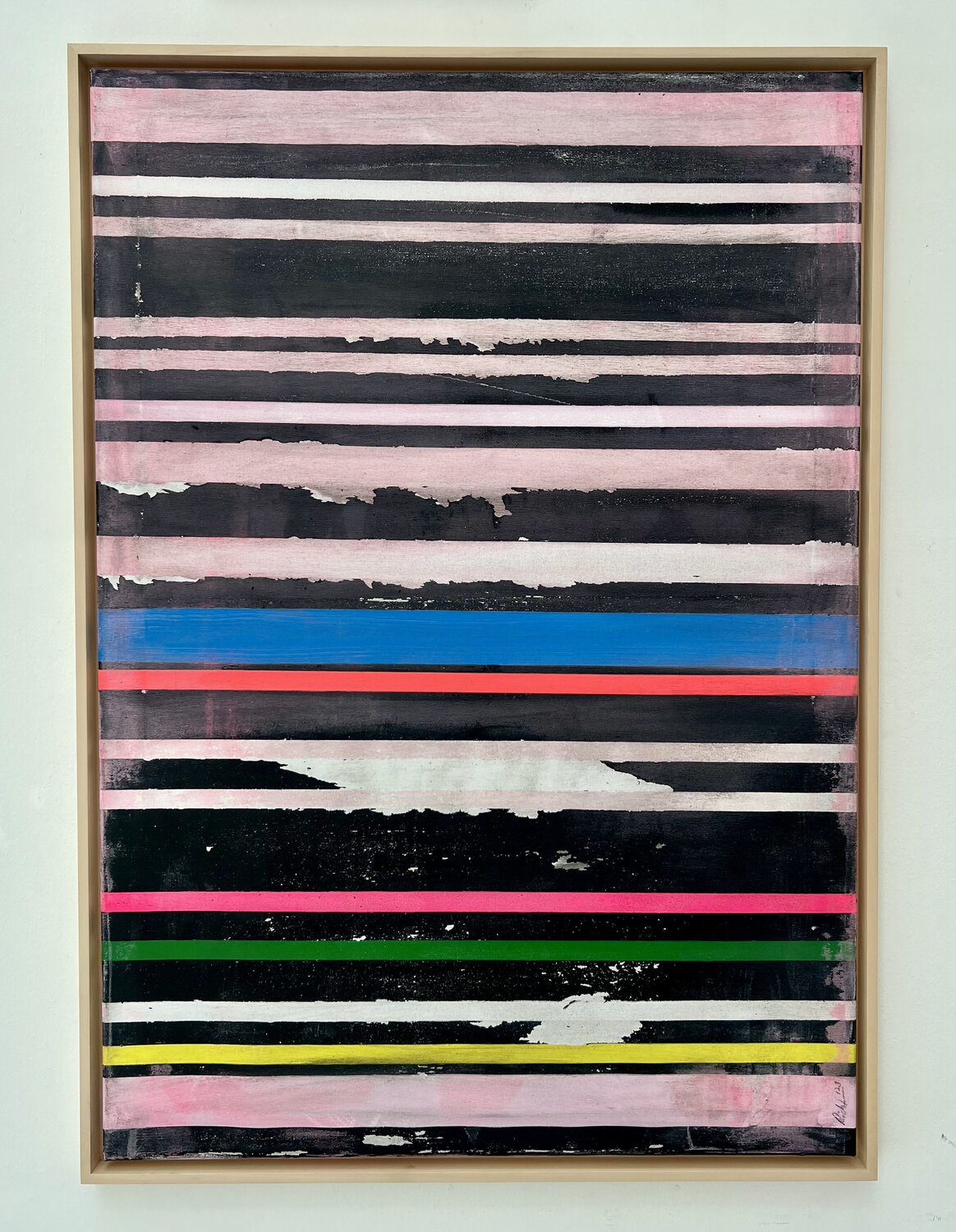 Vintage Stripes on Canvas Sandra Richter