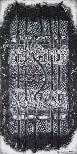 Black Talisman di Daiana Bruj, Pittura in vendita su Singulart