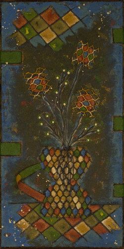 Geometry of Blossoms von Daiana Bruj, Malerei kaufen auf Singulart