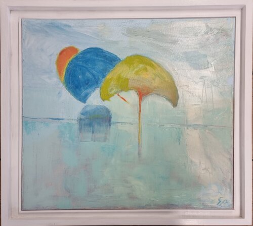 Beach Dream van Grace Pattinson, Schilderij te koop op Singulart