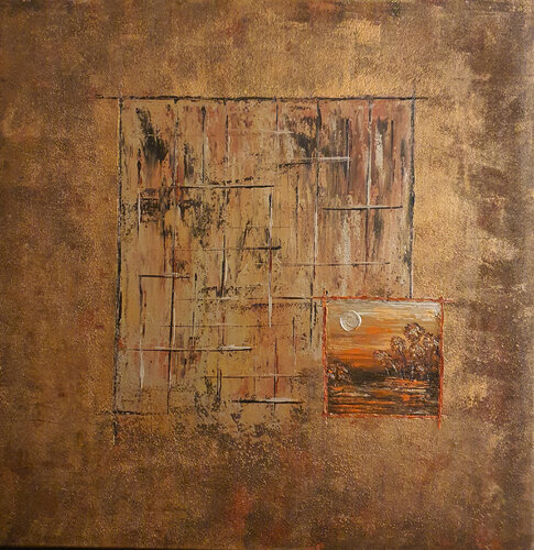 Inner Paintings II – Quiet Landscape di Gordana Brousek, Pittura in vendita su Singulart