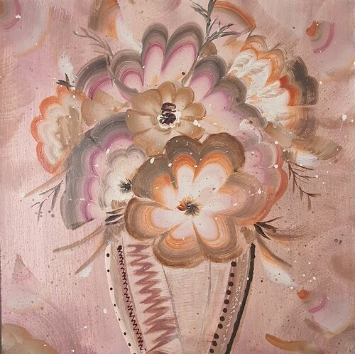 Blossom Poetry #I by Gordana Brousek, 油畫 for Sale on Singulart