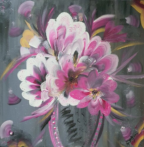 Blossom Poetry #II by Gordana Brousek, 油畫 for Sale on Singulart