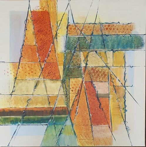 Layered#01 de Gordana Brousek, Pintura a la venta en Singulart