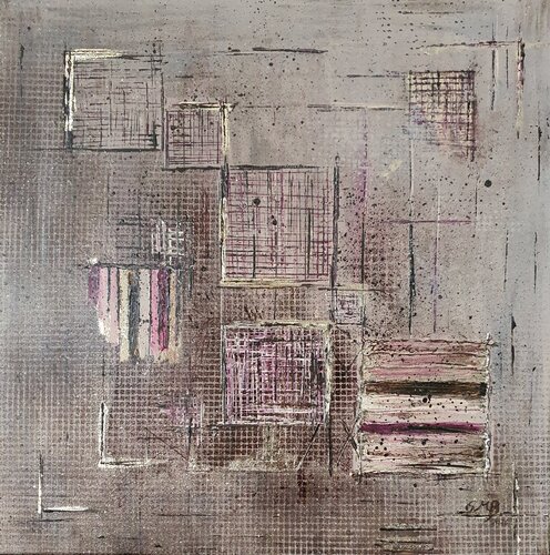 Inner Paintings II – Zwischen Schichten und Stille by Gordana Brousek, 油畫 for Sale on Singulart
