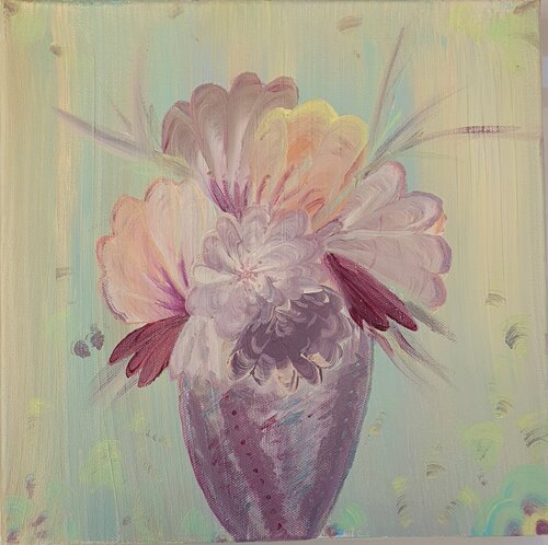 Träumerische Pflanzenwelt IV by Gordana Brousek, 油畫 for Sale on Singulart