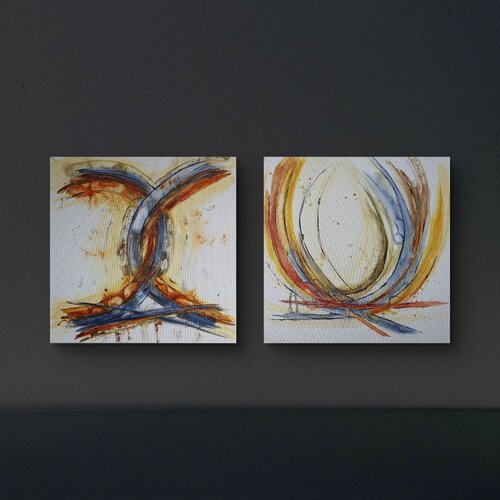 Eternal Convergence by Gordana Brousek, Painting for Sale on Singulart