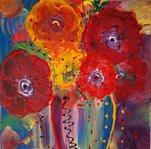 Imaginere Bloom II de Gordana Brousek, Pintura a la venta en Singulart
