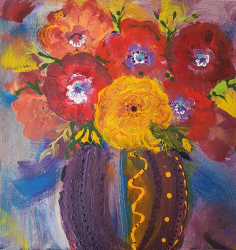 Imaginere Bloom I par Gordana Brousek, Peinture en vente sur Singulart