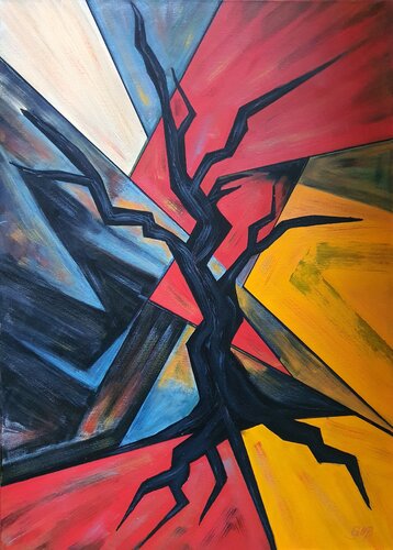 Resilienz van Gordana Brousek, Schilderij te koop op Singulart