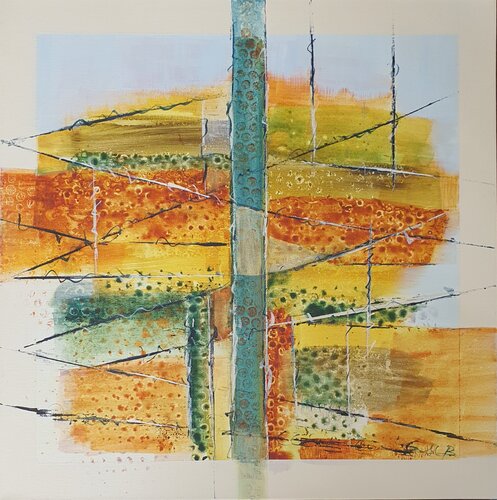 Layered#02 von Gordana Brousek, Malerei kaufen auf Singulart