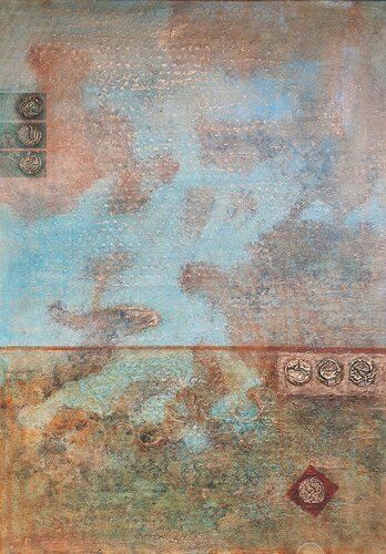 Geprägte Zeit par Gordana Brousek, Peinture en vente sur Singulart