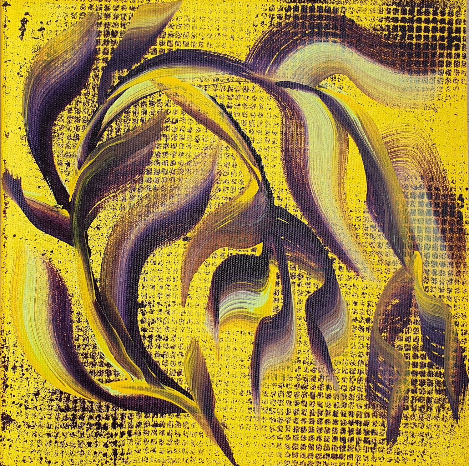 Träumerische Pflanzenwelt II Gordana Brousek Dipinto originale in vendita
