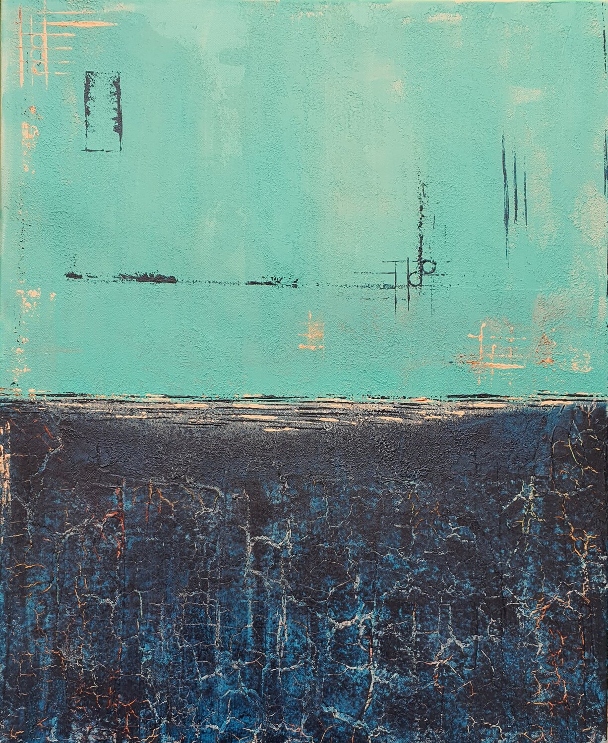 Traces Beneath the Surface # 08 Gordana Brousek Pintura original en venta