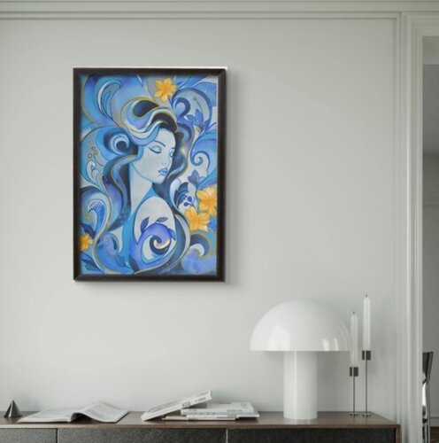 Sweet Flower de So Moon (Sophie) Müller, Pintura a la venta en Singulart