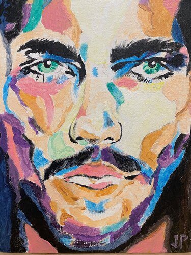 CONFIANT et VOLONTAIRE by Jean-pierre Georlette, Painting for Sale on Singulart