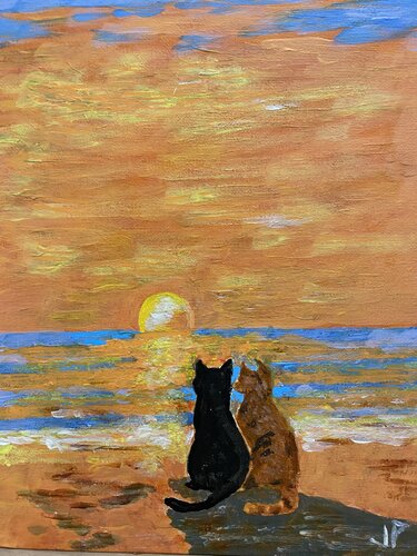 C'est mieux à deux ! by Jean-pierre Georlette, Painting for Sale on Singulart