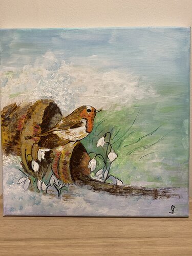 Fleur de printemps by Jean-pierre Georlette, Painting for Sale on Singulart
