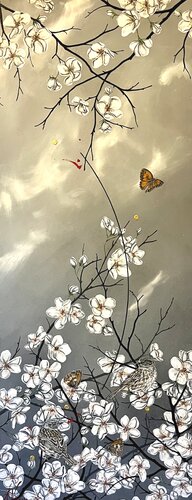 fleurs de pommier de arnaud vannier, Pintura a la venta en Singulart
