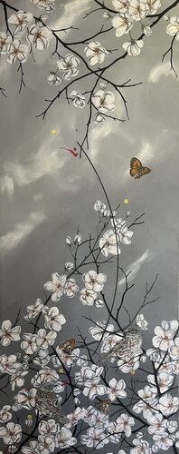 fleurs de pommier de arnaud vannier, Pintura a la venta en Singulart