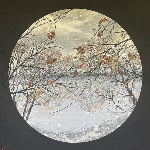 bruants fous by arnaud vannier, Painting for Sale on Singulart