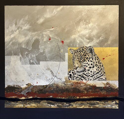 le jaguar de arnaud vannier, Pintura a la venta en Singulart