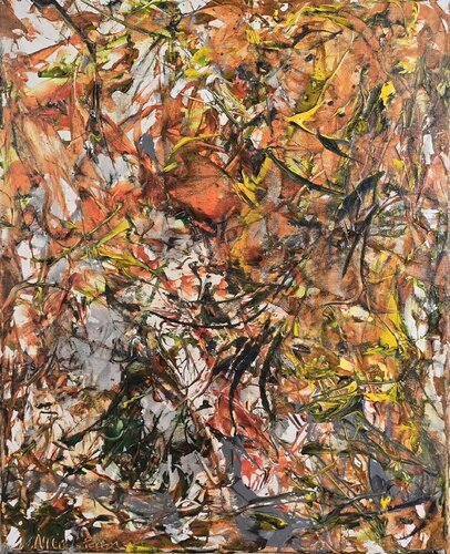 Murder of Crows: Fractured Flight de Nicholas Ashton, Pintura a la venta en Singulart