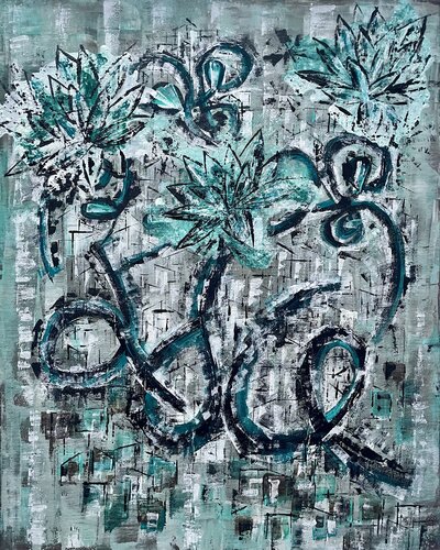 Love, Luce&Voce by Angelica Vittone, 회화 for Sale on Singulart