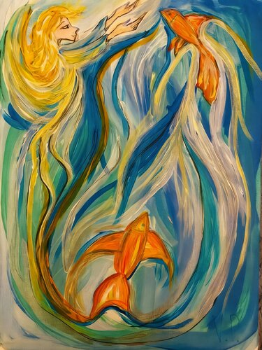Magic of the sea di Valeria Pogliani, Pittura in vendita su Singulart
