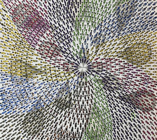 drop von Augustin Hakizimana, Textil kaufen auf Singulart