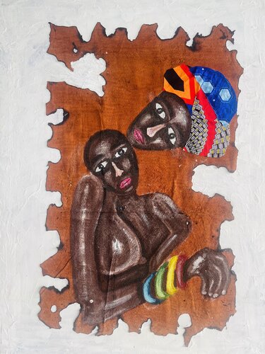 feeling von Augustin Hakizimana, Malerei kaufen auf Singulart