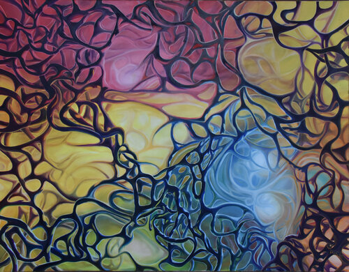 bez tytułu de Aleksander Stolicki, Pintura a la venta en Singulart