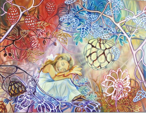 BAŚNIOWY van Aleksander Stolicki, Schilderij te koop op Singulart