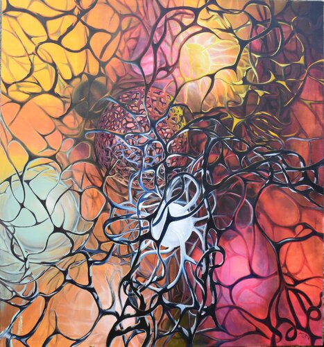 bez tytułu van Aleksander Stolicki, Schilderij te koop op Singulart