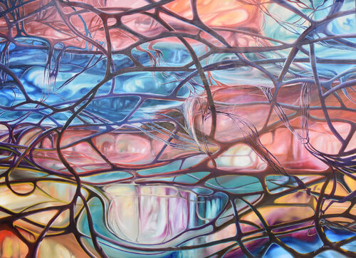 bez tytułu by Aleksander Stolicki, Painting for Sale on Singulart