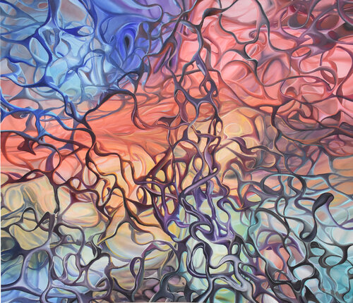 bez tytułu de Aleksander Stolicki, Pintura a la venta en Singulart