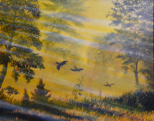 ZŁOTA GODZINA de Aleksander Stolicki, Pintura a la venta en Singulart