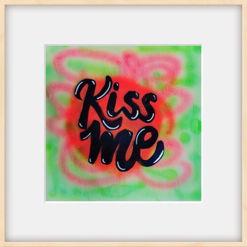 Kiss me by Achim Horras, 紙面作品 for Sale on Singulart